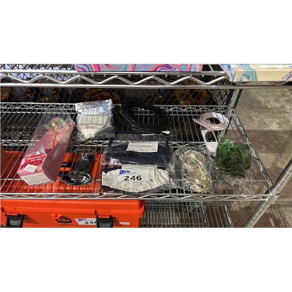 COTTON DUST MASKS, KN95 MASKS, LED STRING LIGHTS, FOREVER ROSE & MORE