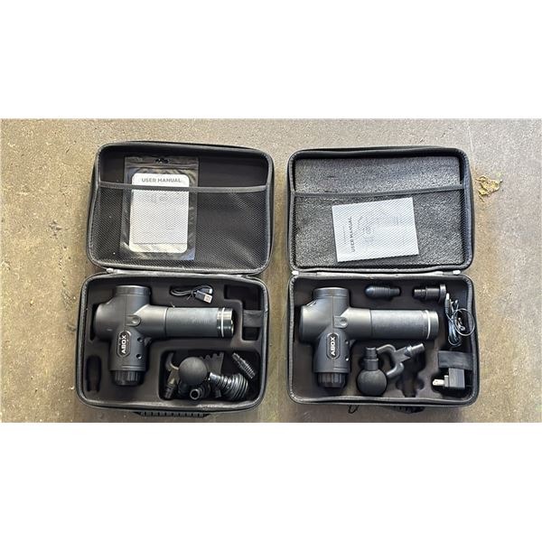 (2) GENERIC MASSAGE GUNS