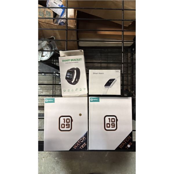 (4) ASSORTED SMART WATCHES