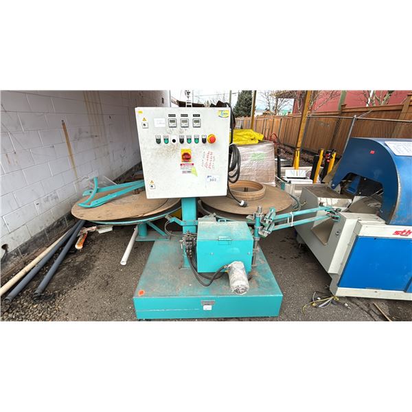 HERMANN MULLER AG COMMERCIAL WINDOW/DOOR INSULBAR INSULATION MACHINE APPROX 8' X 5'