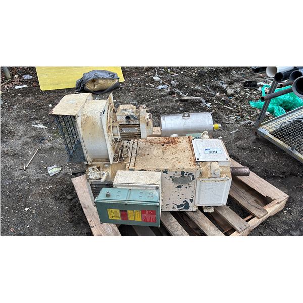 PALLET OF ABB MOTOR DMP 180-4 LB 330/396V & MORE