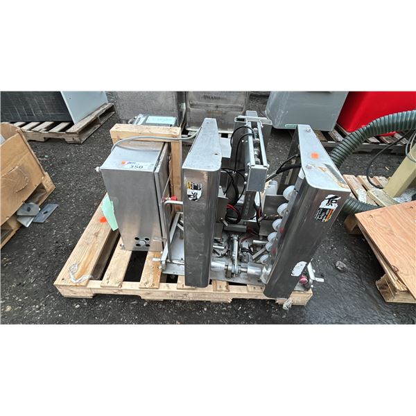 PALLET OF ASSORTED CONVEYOR SYSTEM CONTROL PARTS