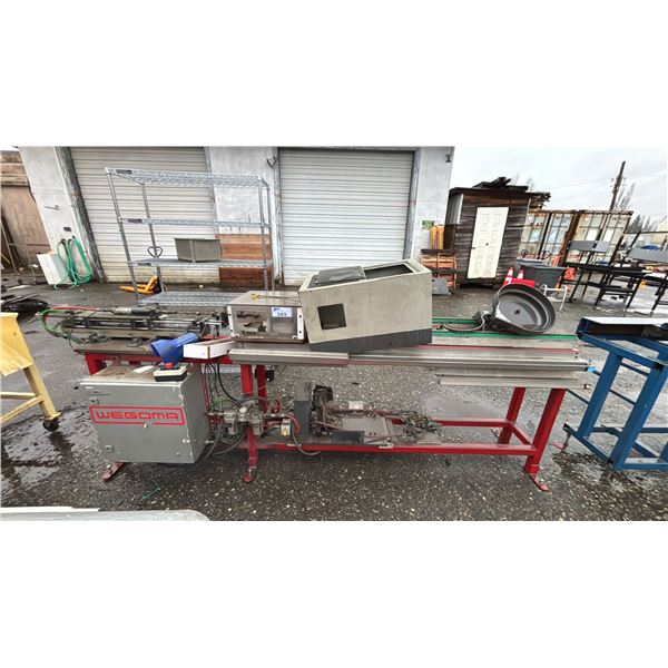WEGOMA ASSEMBLY LINE AUTOMATION MACHINE APPROX 10'L