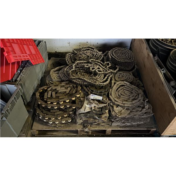 PALLET OF ASSORTED CHAINS