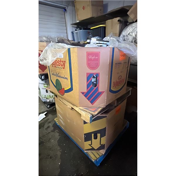 2 PALLETS OF ASSORTED MISMATCHED SHOES