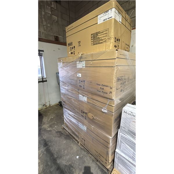 PALLET OF KUPPERBUSCH OTR MICROWAVES *UNKNOWN WORKING CONDITION, MAY BE MISSING PARTS & PIECES*