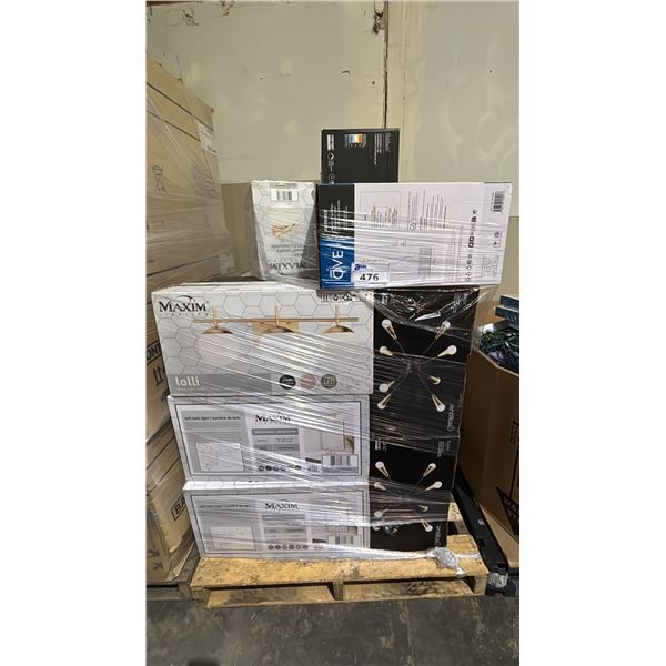 PALLET OF ASSORTED LIGHTING *UNKNOWN WORKING CONDITION, MAY BE MISSING PARTS & PIECES*