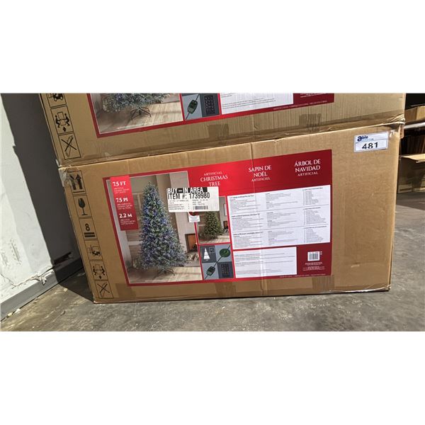7.5 FT ARTIFICIAL CHRISTMAS TREE
