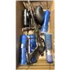 Image 1 : PAINTBALL GUN WITH HOPPER, PAINTBALLS IN CONTAINERS & 2 CO2 BOTTLES