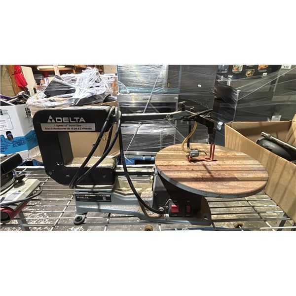 DELTA 2 SPEED 15" SCROLL SAW