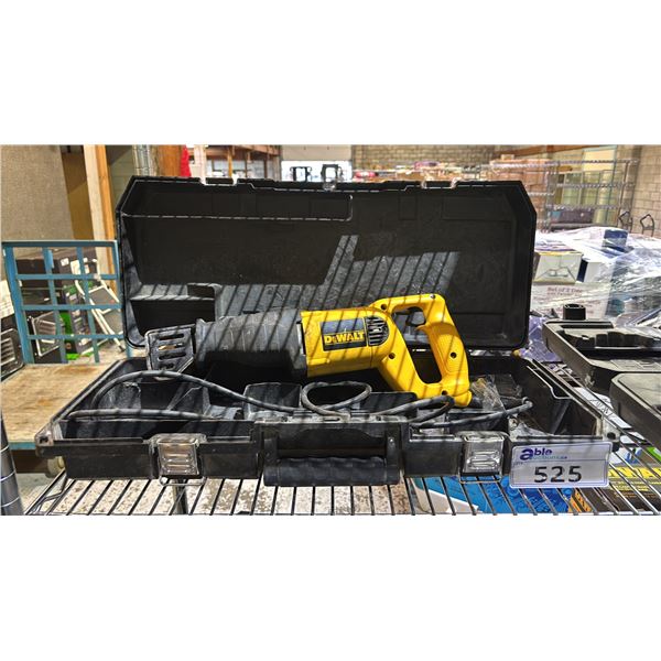 DEWALT DW303M RECIPROCATING SAW WITH HARD CASE