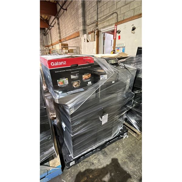 PALLET OF ASSORTED MICROWAVES *UNKNOWN WORKING CONDITION, MAY BE MISSING PARTS & PIECES*