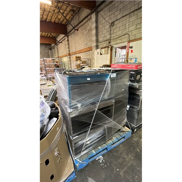 PALLET OF ASSORTED MICROWAVES *UNKNOWN WORKING CONDITION, MAY BE MISSING PARTS & PIECES*