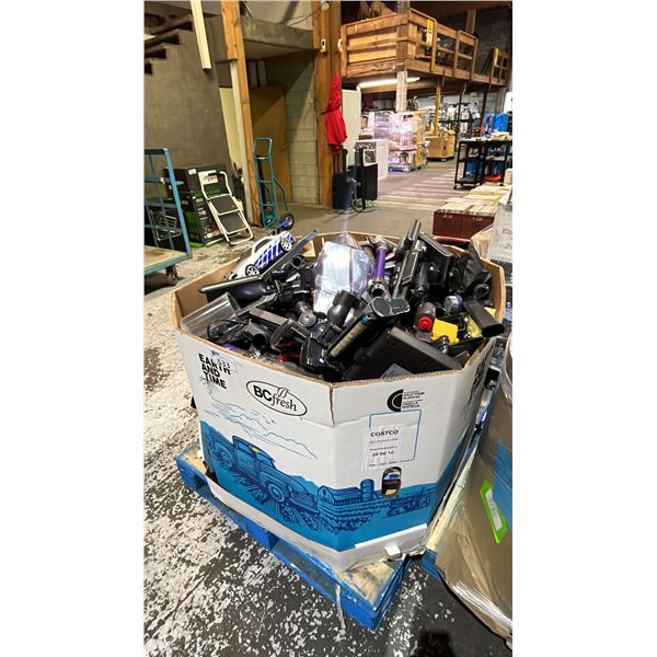 PALLET OF ASSORTED VACUUMS & MORE *UNKNOWN WORKING CONDITION, MAY BE MISSING PARTS & PIECES*