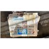 Image 5 : SHELF OF ASSORTED VINTAGE NEWSPAPERS