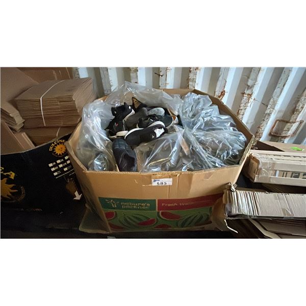 PALLET OF ASSORTED MISMATCHED SHOES