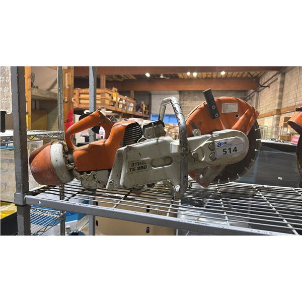 STIHL TS 350 GAS CUT-OFF SAW