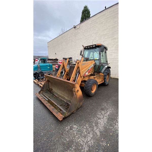 2005 CASE 570MXT TURBO,  FRONT END LOADER, YELLOW, VIN JJG0301772,