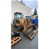 Image 3 : 2005 CASE 570MXT TURBO,  FRONT END LOADER, YELLOW, VIN JJG0301772,