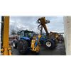Image 2 : 2010 NEW HOLLAND T6030, TRACTOR, BLUE, VIN ZABD01736,