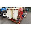Image 3 : METAL SKID PLATE MOUNTED DUAL MOTOR SPRAYER SYSTEM WITH 2 TANKS