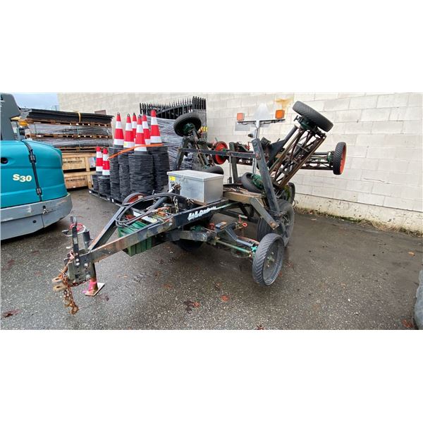 2017 R&R REEL MOWER, BLACK, VIN 001028,