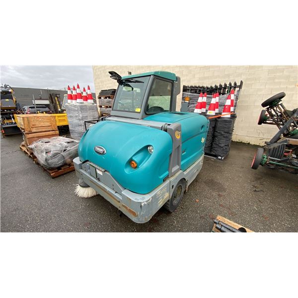 2015 TENNANT INDUSTRIAL, UTILITY SWEEPER, BLUE, VIN S307122,