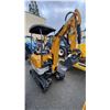 Image 3 : SDLANCH SDLE20 YELLOW DIESEL POWERED RUBBER TRACK MINI EXCAVATOR WITH ATTACHED