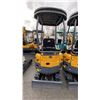 Image 4 : AGT INDUSTRIAL QK18R YELLOW GAS POWERED 13.5HP RUBBER TRACK MINI EXCAVATOR WITH ATTACHED