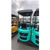 Image 4 : AGT INDUSTRIAL H15R TEAL GAS POWERED 13.5HP RUBBER TRACK MINI EXCAVATOR WITH ATTACHED