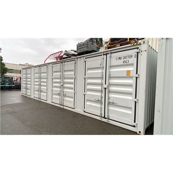 GREY 40' 52,910 MAX CAPACITY INDUSTRIAL TRANSPORT CONTAINER