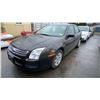 Image 1 : 2006 FORD FUSION SE, 4DRSD, GREY, VIN 3FAHP07Z56R196146,
