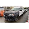 Image 1 : 2019 FORD EXPLORER FLEX FUEL AWD, 4DRSW, BLACK, VIN 1FM5K8AR6KGA54517,