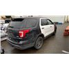 Image 3 : 2019 FORD EXPLORER FLEX FUEL AWD, 4DRSW, BLACK, VIN 1FM5K8AR6KGA54517,