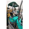 Image 3 : AGT INDUSTRIAL QK16R TEAL GAS POWERED RUBBER TRACK MINI EXCAVATOR WITH ATTACHED