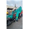 Image 4 : AGT INDUSTRIAL MH12RX TEAL GAS POWERED 13.5HP RUBBER TRACK MINI EXCAVATOR WITH ATTACHED