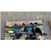 Image 3 : 3 PC MINI SKID STEER AUGER ATTACHMENT SET