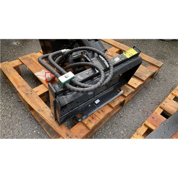 BLACK HYDRAULIC QUICK CONNECTOR