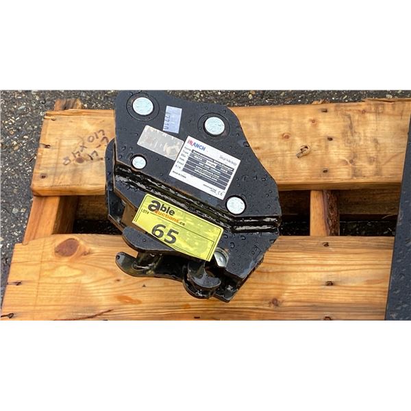 IRANCH MINI EXCAVATOR SEMI-AUTOMATIC QUICK CHANGER