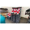 Image 1 : PALLET OF RED REFLECTIVE TRAFFIC CONES
