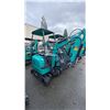 Image 3 : AGT INDUSTRIAL QK16R TEAL GAS POWERED RUBBER TRACK MINI EXCAVATOR WITH ATTACHED