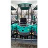 Image 4 : AGT INDUSTRIAL QK16R TEAL GAS POWERED RUBBER TRACK MINI EXCAVATOR WITH ATTACHED