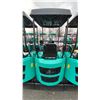 Image 4 : AGT INDUSTRIAL H15R TEAL GAS POWERED 13.5HP RUBBER TRACK MINI EXCAVATOR WITH ATTACHED