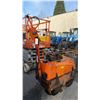 Image 2 : MIKASA ORANGE DOUBLE WHEEL INDUSTRIAL VIBRATORY ROLLER