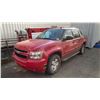 Image 1 : 2011 CHEVROLET AVALANCHE, 4DR CREW CAB, (GREY) RED, VIN 3GNTKEE34BG287047,