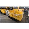 Image 2 : SDLANCH SDLD25 YELLOW RIDE ON GAS POWERED MINI CRAWLER DUMPER, 3 SPEED WITH 9"