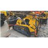 Image 2 : SDLANCH SDLL60 YELLOW GAS POWERED MINI STAND ON SKID STEER WITH 7" RUBBER TRACKS & TOOLBOX
