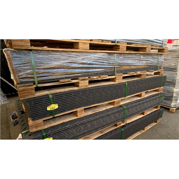 12 SHEETS OF SKLP SK-LJB12 POLYETHYLENE BOARD 47"L X 94 1/2"W X 1/2"T CONSTRUCTION ROADBED