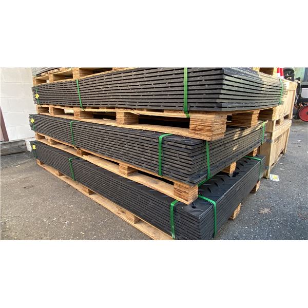 12 SHEETS OF SKLP SK-LJB12 POLYETHYLENE BOARD 47"L X 94 1/2"W X 1/2"T CONSTRUCTION ROADBED