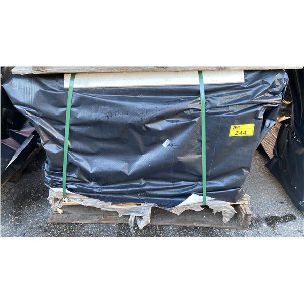 PALLET OF TONGUE & GROOVE WOOD CLADDING APPROX 36"L X 3.5"W X 1/2" THICK